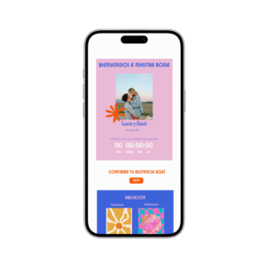 Invitación Digital Retro